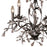 Atlas Lighting Circeo 21'' Wide 5Lt Chandelier, Deep Rust