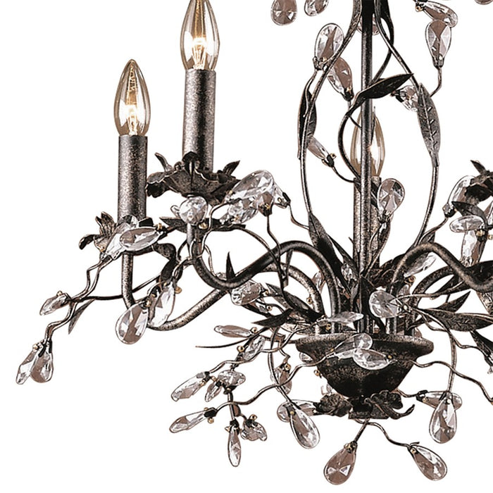 Atlas Lighting Circeo 21'' Wide 5Lt Chandelier, Deep Rust