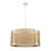 Atlas Lighting Coastal Breeze 27'' Wide 1Lt Chandelier, White Coral