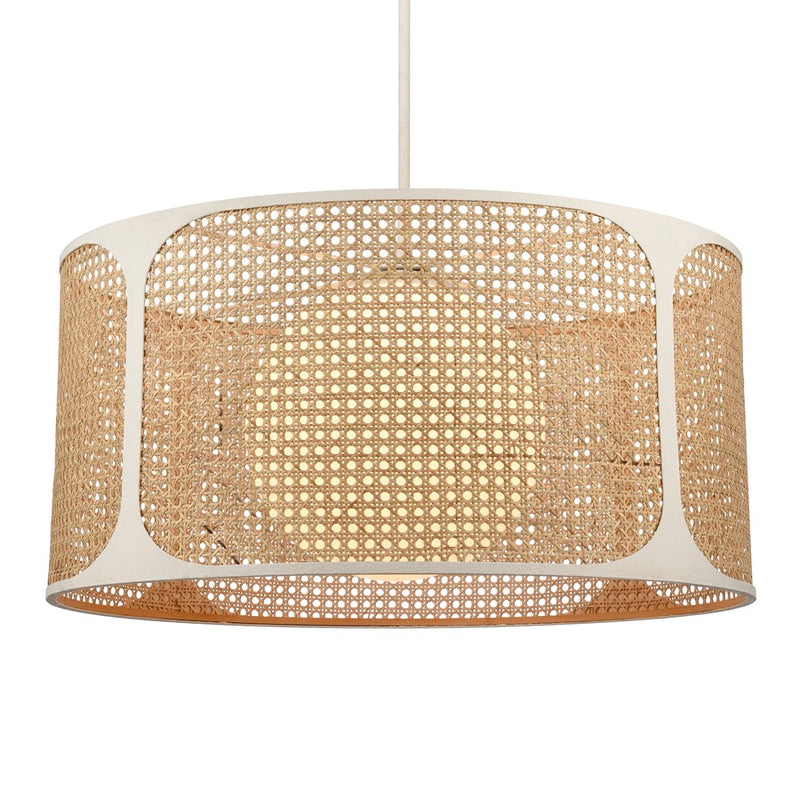 Atlas Lighting Coastal Breeze 27'' Wide 1Lt Chandelier, White Coral