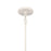 Atlas Lighting Coastal Breeze 27'' Wide 1Lt Chandelier, White Coral