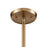 Atlas Lighting Compartir 20'' Wide 7Lt Chandelier, Polished Nickel