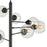 Atlas Lighting Composition 38.75''W 15Lt Chandelier, Bronze/Clear