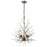Atlas Lighting Crislett 25'' Wide 5Lt Chandelier, Bronze/Clear