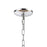 Atlas Lighting Crystique 30'' Wide 9Lt Chandelier, Chrome/Clear