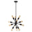 Atlas Lighting Delphine 16''W 12Lt Chandelier, Oil Rubbed Bronze