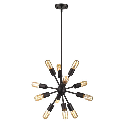 Atlas Lighting Delphine 16''W 12Lt Chandelier, Oil Rubbed Bronze