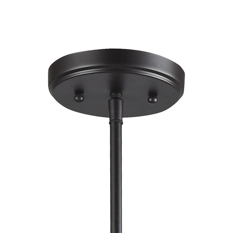 Atlas Lighting Delphine 28in 6-Light Chandelier | Modern Contemporary Oil Rubbed Bronze Metal | Dining Room & Living Room | Model CL11148-BZ
