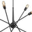 Atlas Lighting Delphine 33''W 10Lt Chandelier, Oil Rubbed Bronze