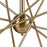 Atlas Lighting Delphine 38'' Wide 14Lt Chandelier, Satin Brass