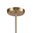 Atlas Lighting Delphine 38'' Wide 14Lt Chandelier, Satin Brass