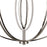 Atlas Lighting Dione 25'' Wide 6Lt Chandelier, Polished Nickel