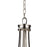 Atlas Lighting Dione 25'' Wide 6Lt Chandelier, Polished Nickel