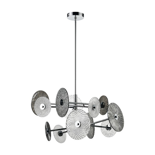 Atlas Lighting Dream Catcher 37'' Wide LED Chandelier, Chrome