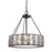 Atlas Lighting Ethan 18'' Wide 3Lt Chandelier, Tiffany Bronze/Clear