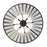 Atlas Lighting Fantania 36'' Wide 8Lt Chandelier, Matte Black/Clear
