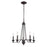 Atlas Lighting Farmington 21''W 5Lt Chandelier, Oil Rubbed Bronze
