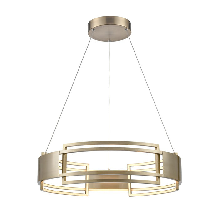 Atlas Lighting Fashionista 24'' Wide LED Chandelier, Bronze