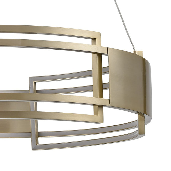 Atlas Lighting Fashionista 24'' Wide LED Chandelier, Bronze