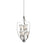 Atlas Lighting Foyer 21'' Wide 6Lt Chandelier, Brushed Nickel