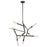 Atlas Lighting Freeform 29'' Wide 10Lt Chandelier, Dark Graphite