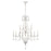 Atlas Lighting French Parlor 36''W 12Lt Chandelier, Vintage White