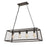 Atlas Lighting Grange 31'' Wide 4Lt Chandelier, Oil Rubbed Bronze