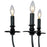 Atlas Lighting Hartford 25'' Wide 6Lt Chandelier, Oil Rubbed Bronze