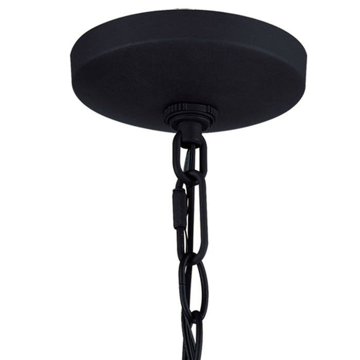 Atlas Lighting Hartford 25'' Wide 6Lt Chandelier, Oil Rubbed Bronze