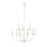 Atlas Lighting Hartford 29'' Wide 9Lt Chandelier, Farmhouse White