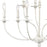 Atlas Lighting Hartford 29'' Wide 9Lt Chandelier, Farmhouse White