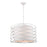 Atlas Lighting Hillcrest 24'' Wide 4Lt Chandelier, Dry White