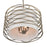 Atlas Lighting Hillcrest 24'' Wide 4Lt Chandelier, Dry White
