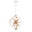 Atlas Lighting Laguna Beach 18'' Wide 4Lt Chandelier, Gold