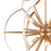 Atlas Lighting Laguna Beach 26'' Wide 6Lt Chandelier, Gold