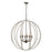 Atlas Lighting Lasso 32'' Wide 8Lt Chandelier, Gray