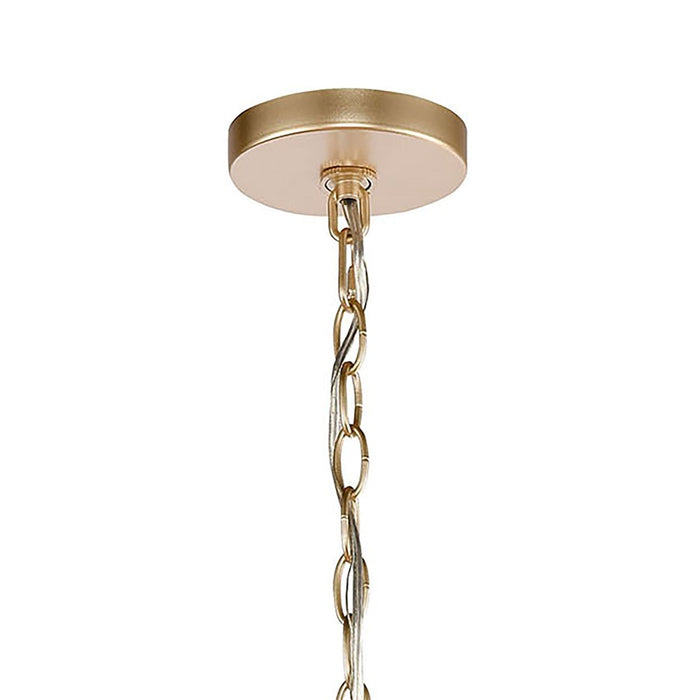 Atlas Lighting Levana 24'' Wide 5Lt Chandelier, Gold