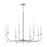 Atlas Lighting Lexington Green 38'' Wide 8Lt Chandelier, Nickel