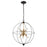 Atlas Lighting Loftin 19'' Wide 6Lt Chandelier, Oil Rubbed Bronze