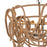 Atlas Lighting Macon 26'' Wide 4Lt Chandelier, Natural