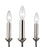Atlas Lighting Madeline 32.5'' Wide 8Lt Chandelier, Dark Gray
