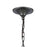 Atlas Lighting Madeline 32.5'' Wide 8Lt Chandelier, Dark Gray