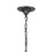 Atlas Lighting Madeline 45'' Wide 10Lt Chandelier, Dark Gray