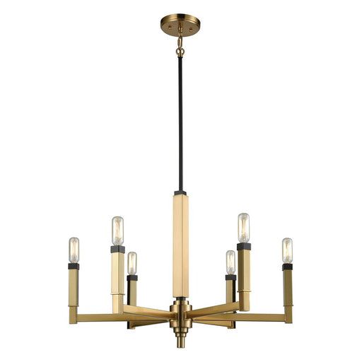 Atlas Lighting Mandeville 23''W 6Lt Chandelier, Oil Rubbed Bronze