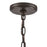 Atlas Lighting Marion 24.5'' Wide 5Lt Chandelier, Bronze/Natural