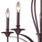 Atlas Lighting Medford 26'' Wide 5Lt Chandelier, Oiled Bronze