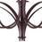 Atlas Lighting Medford 26'' Wide 5Lt Chandelier, Oiled Bronze