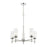 Atlas Lighting Melinda 25'' Wide 5Lt Chandelier, Polished Chrome - CL11249-CH