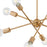 Atlas Lighting Module 22'' Wide 8Lt Chandelier, Burnished Brass