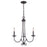 Atlas Lighting Montgomery 20''W 3Lt Chandelier, Oil Rubbed Bronze